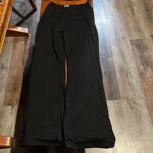 Brand: SHEIN, size, small/4, color: black, type, flare leg sweatpants